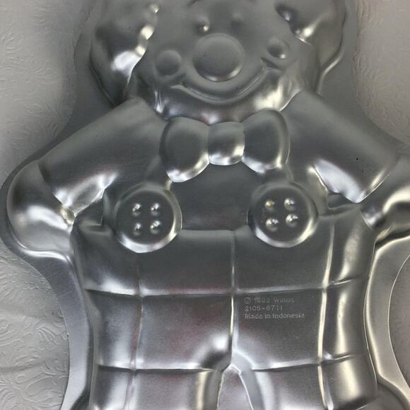 Vintage 1994 Wilton Full Body Clown Cake Pan 2105-6711 - Picture 3 of 8